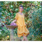 Primavera linen dress. Buttercup