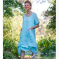 Primavera linen dress. Mint