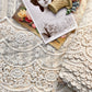 wide Vintage cotton lace ...cream
