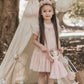 Baby and child Pixie Capelet. Blush.
