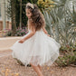 Aurora Fairy dress . Ivory.