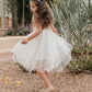 Aurora Fairy dress . Ivory.