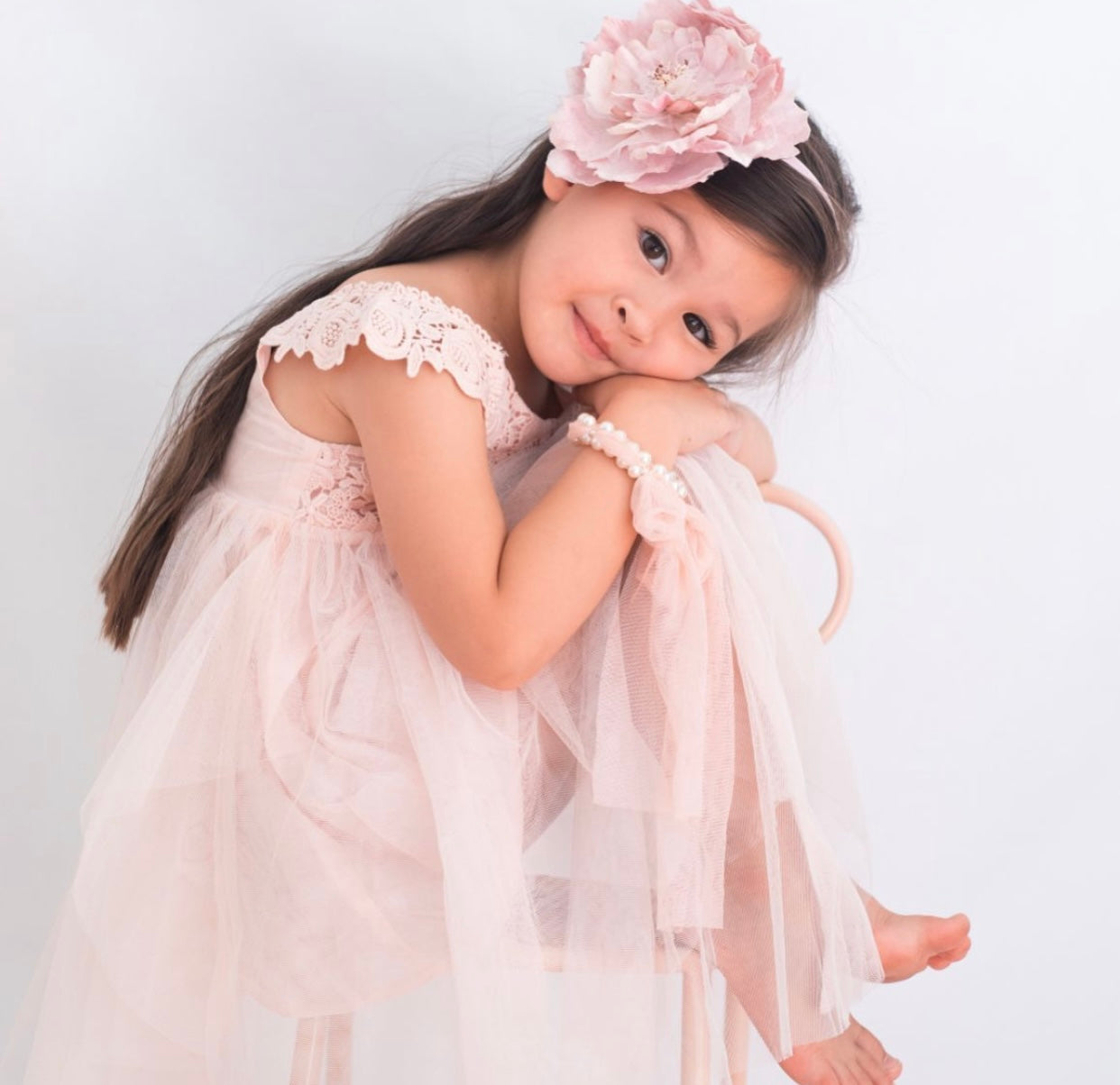 Aurora Fairy dress. pale pink