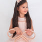Twinkle Twinkle Little Star dress . Pale pink.