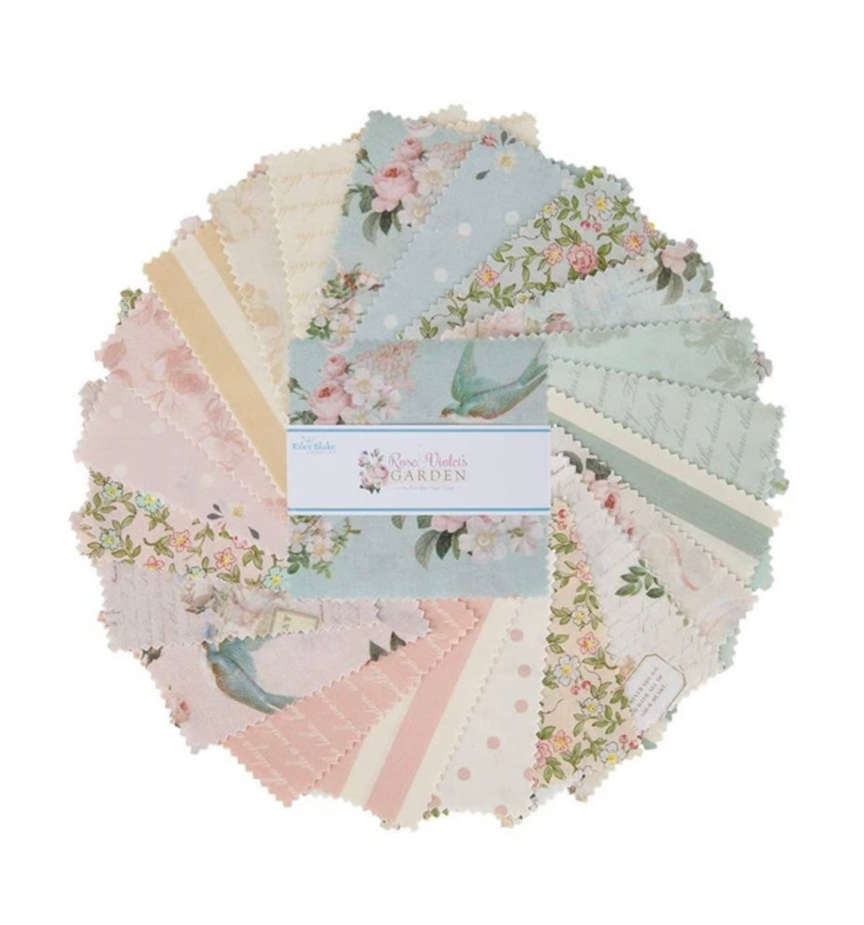 Rose & Violet`s Garden 1 Meter x 21 Bundle Collection..