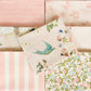 Rose & Violet`s Garden fabric. Faded Roses in Blush