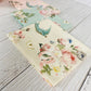Rose & Violet`s Garden fabric. Parchment