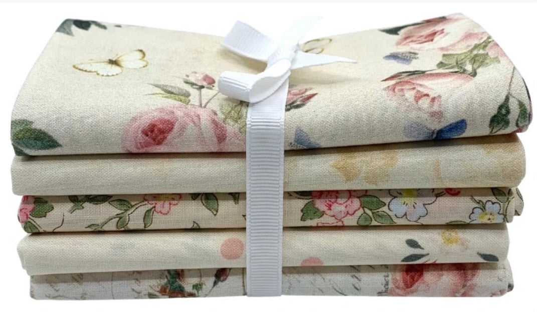 Rose & Violet`s Garden 1 Meter x 21 Bundle Collection..