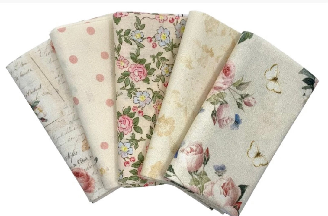 Rose & Violet`s Garden 1 Meter x 21 Bundle Collection..