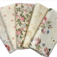 Rose & Violet`s Garden fabric . Garden Party . Parchment