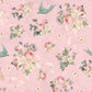 Rose & Violet`s Garden Fabric. Blush