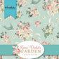 Rose and Violet`s Garden fabric. Songbird.