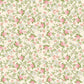 Rose & Violet`s Garden Fabric. Sweet Blossoms in cream