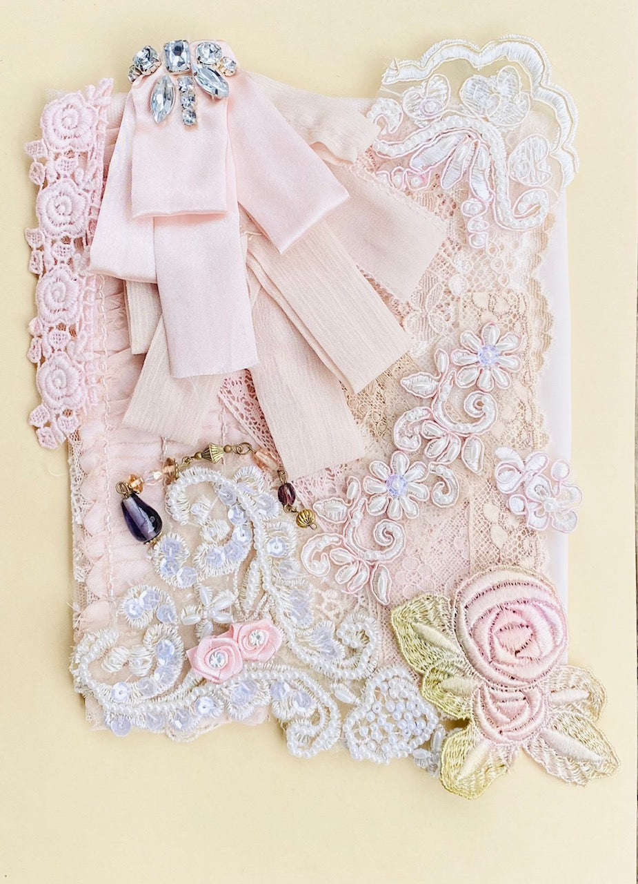 Pastel Pink Embellishment collection.