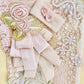 Pastel Pink Embellishment collection.