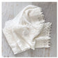 Heirloom Baby swaddle . Blush.and ivory