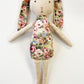 Blossom Bunny.  large pink floral