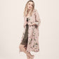 Abigail Coat dress Blush Pink Floral