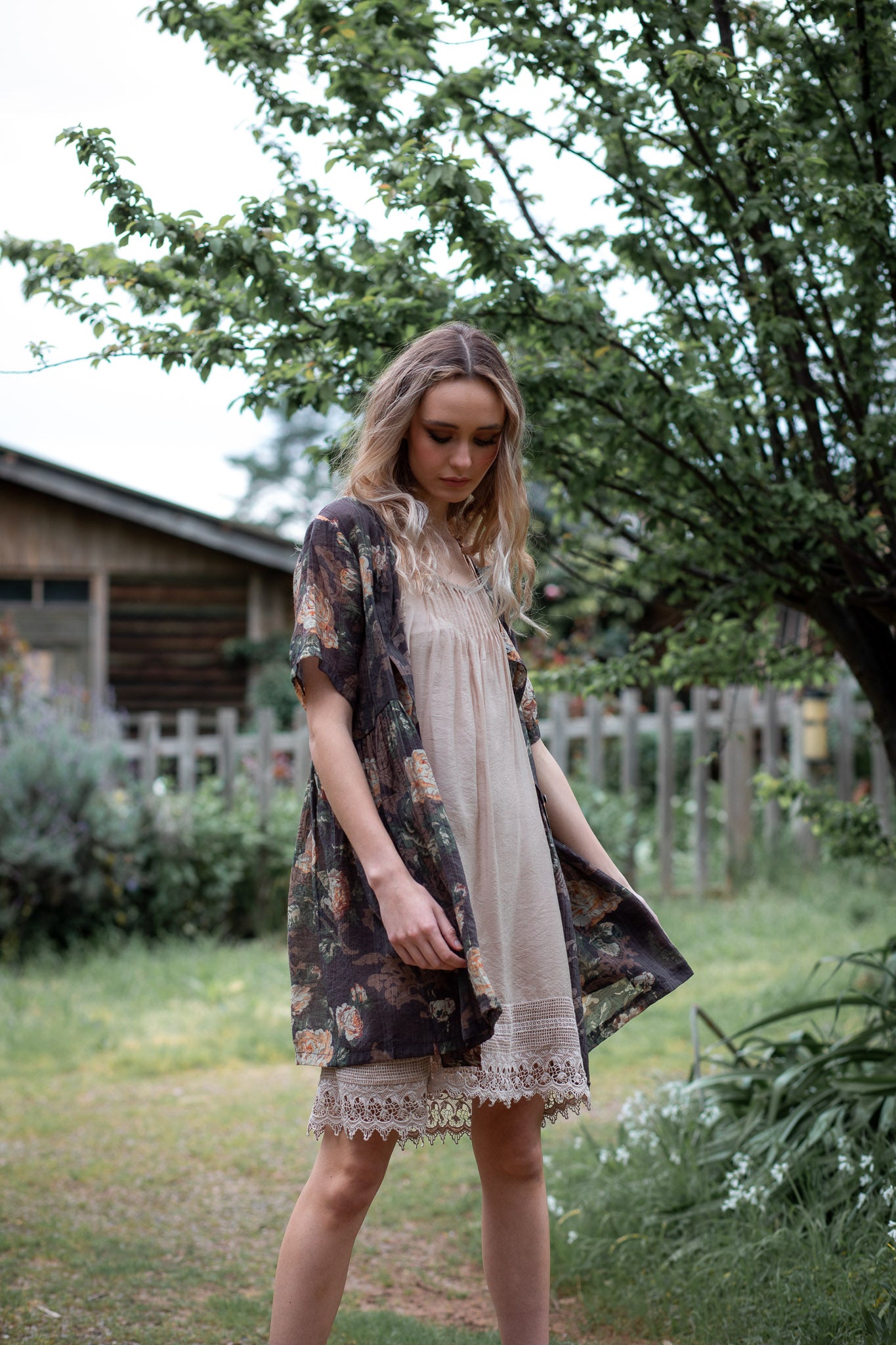 Baby Doll floral dress.