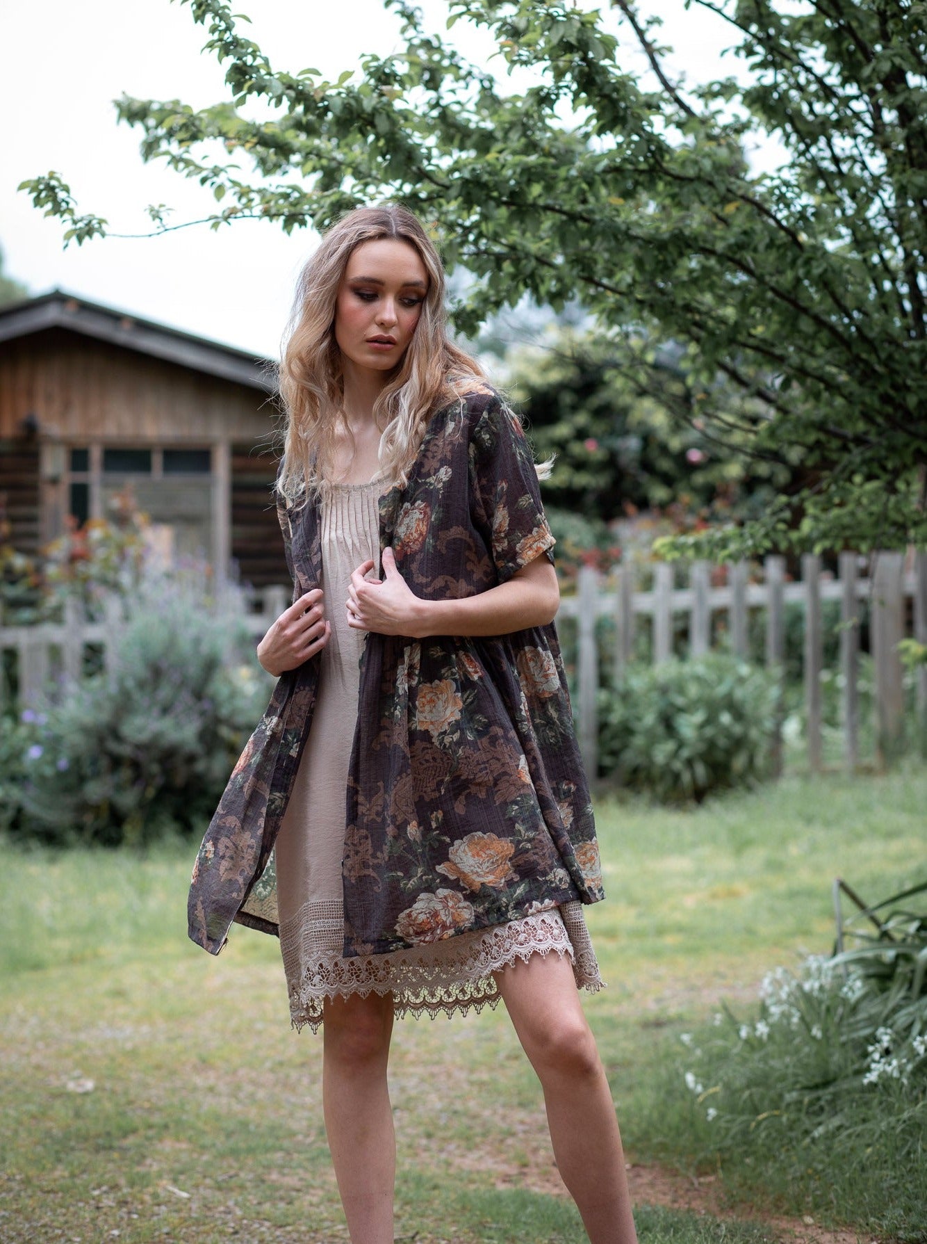 Baby Doll floral dress.