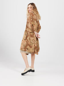 Clarissa Linen dress.  Autumn Rose