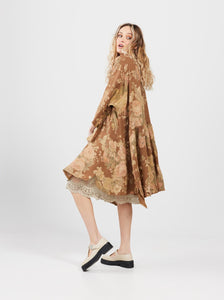 Clarissa Linen dress.  Autumn Rose