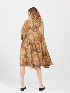 Clarissa Linen dress.  Autumn Rose