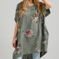 Rosabella linen dress. Olive Posy