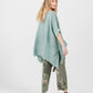 Sorrento linen top . pastel sage Green