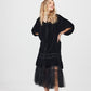 Ariette Tulle Tutu in Midnight Black.