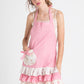 Cotton Ruffle Apron.