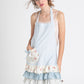 Cotton Ruffle Apron.