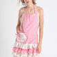 Cotton Ruffle Apron.