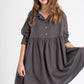 Trelise dress. Charcoal