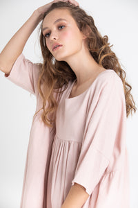 Provence dress. Blush pink