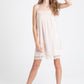 silky cotton lace edged slip.