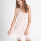 silky cotton lace edged slip.