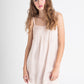 silky cotton lace edged slip.