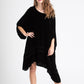 Violette Velvet Dress . Black