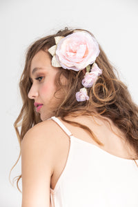 Peony rose slide. Ballerina pink.