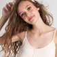Sabrina velvet flower crown in pastel pink and cream