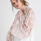 Pink lace scarf