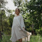 Clarissa Linen dress.  Stone