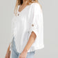 Fifi Linen Jacket. Icing Sugar