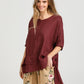 Sorrento linen top. Wine
