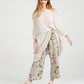 Eva Linen  floral pants   Seamist