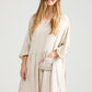 Clarissa Linen dress.  Stone