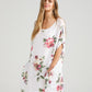 Rosabella linen dress. Icing Sugar Floral