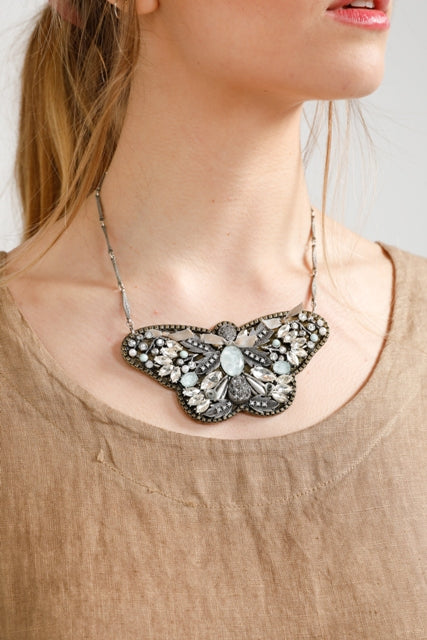 Fly  Sweet Butterfly Statement Necklace