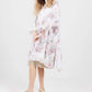 Clarissa Linen dress.  Icing Sugar Pink rose